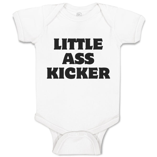 Baby Clothes Little Ass Kicker Funny Humor Style A Baby Bodysuits Cotton