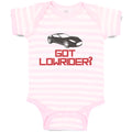 Baby Clothes Got Lowrider Funny Humor Car Riding Baby Bodysuits Cotton