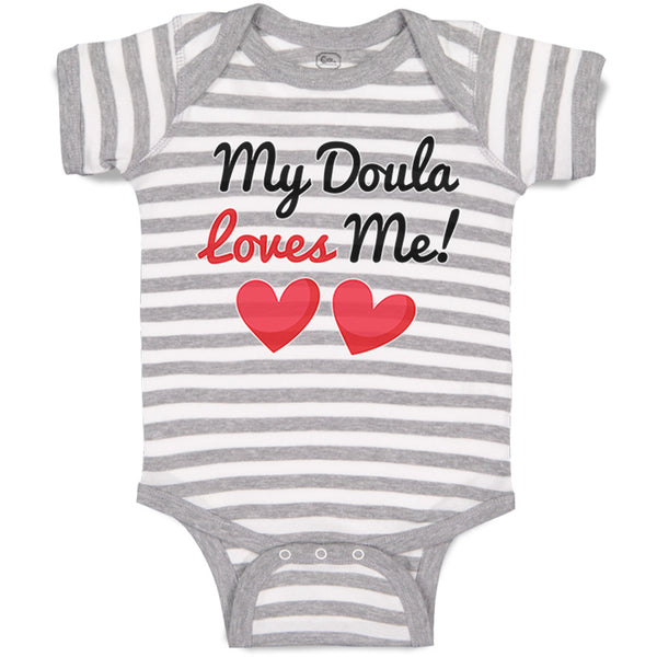 Baby Clothes My Doula Loves Me Baby Bodysuits Boy & Girl Newborn Clothes Cotton