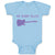 Baby Clothes My Daddy Plays Guitar Baby Bodysuits Boy & Girl Cotton