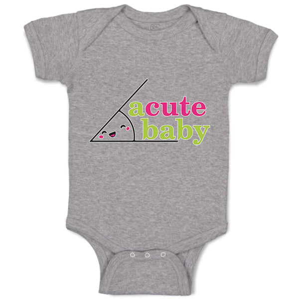 Baby Clothes Acute Math Geek Nerd Baby Funny Humor Style C Baby Bodysuits Cotton