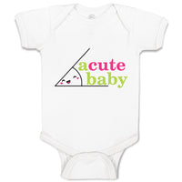 Baby Clothes Acute Math Geek Nerd Baby Funny Humor Style C Baby Bodysuits Cotton