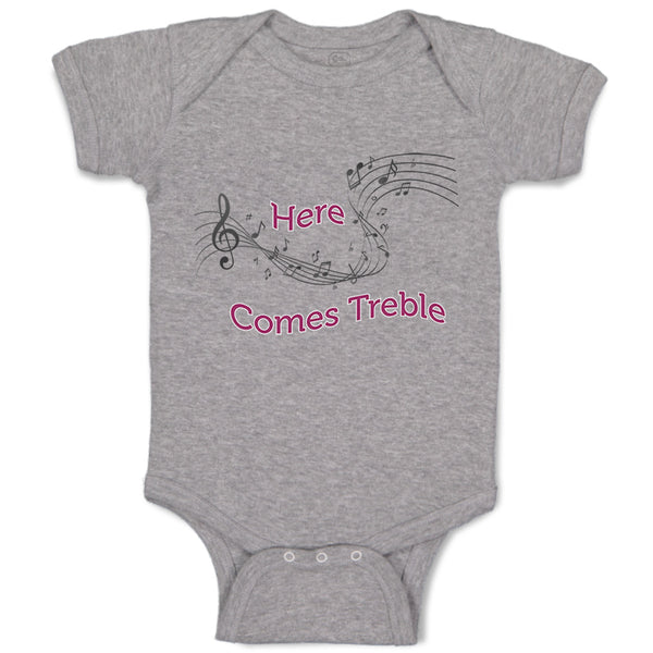 Baby Clothes Here Comes Trouble Style A Funny Humor Baby Bodysuits Cotton