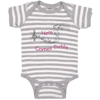 Baby Clothes Here Comes Trouble Style A Funny Humor Baby Bodysuits Cotton