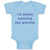 Baby Clothes I'M Silently Correcting Your Grammar Baby Bodysuits Cotton
