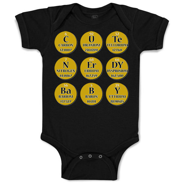 Baby Clothes C U Te N Er Dy Ba B Y Nerd Geek Math School Baby Bodysuits Cotton