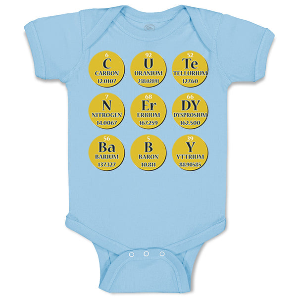 Baby Clothes C U Te N Er Dy Ba B Y Nerd Geek Math School Baby Bodysuits Cotton