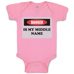 Danger Is My Middle Name Funny Humor Style B