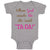 Baby Clothes When God Made Me He Said Ta-Da Funny Humor B Baby Bodysuits Cotton