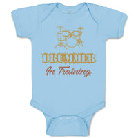 Baby Clothes Drummer in Training Baby Bodysuits Boy & Girl Cotton