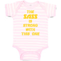 Baby Clothes The Sass Is Strong with This 1 Sassy Funny Humor Baby Bodysuits