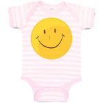 Baby Clothes Smiley Face Baby Bodysuits Boy & Girl Newborn Clothes Cotton