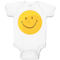 Baby Clothes Smiley Face Baby Bodysuits Boy & Girl Newborn Clothes Cotton