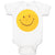 Baby Clothes Smiley Face Baby Bodysuits Boy & Girl Newborn Clothes Cotton