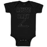 Baby Clothes Acute Math Geek Nerd Baby Funny Humor Style E Baby Bodysuits Cotton