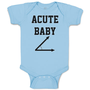 Baby Clothes Acute Math Geek Nerd Baby Funny Humor Style E Baby Bodysuits Cotton