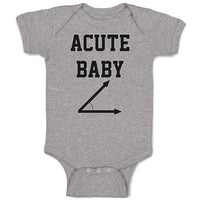 Baby Clothes Acute Math Geek Nerd Baby Funny Humor Style E Baby Bodysuits Cotton