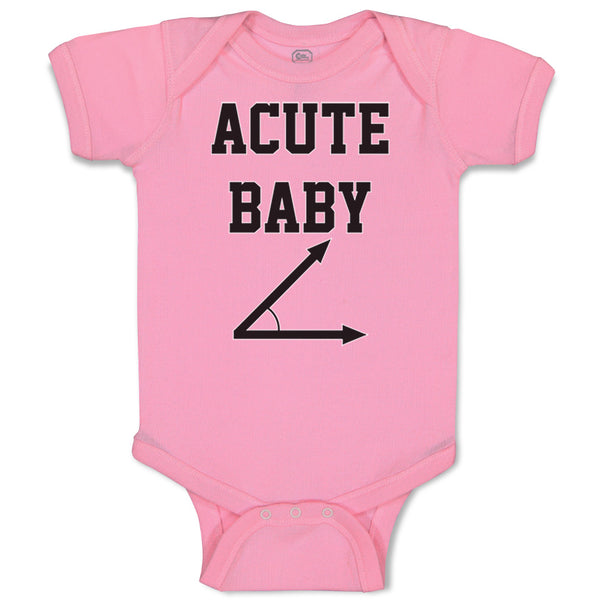 Baby Clothes Acute Math Geek Nerd Baby Funny Humor Style E Baby Bodysuits Cotton