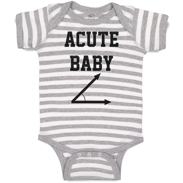 Baby Clothes Acute Math Geek Nerd Baby Funny Humor Style E Baby Bodysuits Cotton