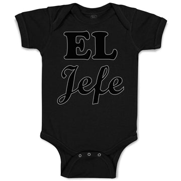 Baby Clothes El Jefe Hispanic Latin Baby Bodysuits Boy & Girl Cotton