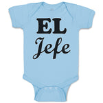 Baby Clothes El Jefe Hispanic Latin Baby Bodysuits Boy & Girl Cotton