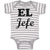 Baby Clothes El Jefe Hispanic Latin Baby Bodysuits Boy & Girl Cotton