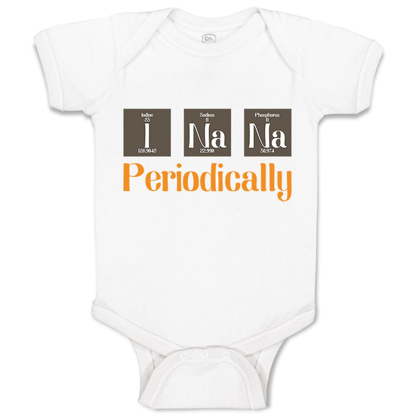 Baby Clothes I Na P Periodically Geek Nerd Teacher School Education Cotton