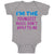 Baby Clothes I'M The Youngest Rules Don'T Apply to Me Funny Humor Baby Bodysuits