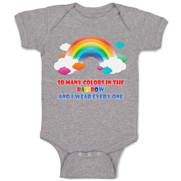 Baby Clothes So Many Colors in The Rainbow and I Wear Every 1 Baby Bodysuits