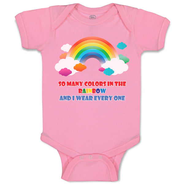 Baby Clothes So Many Colors in The Rainbow and I Wear Every 1 Baby Bodysuits