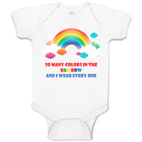 Baby Clothes So Many Colors in The Rainbow and I Wear Every 1 Baby Bodysuits