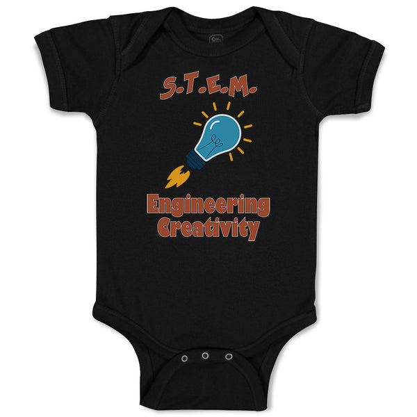 Baby Clothes S.T.E.M. Engineering Creativity Geek Nerd Baby Bodysuits Cotton