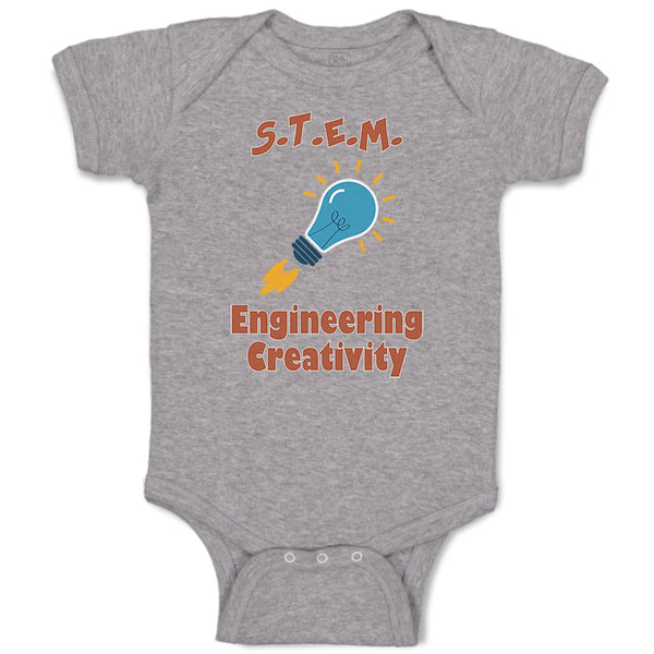 Baby Clothes S.T.E.M. Engineering Creativity Geek Nerd Baby Bodysuits Cotton