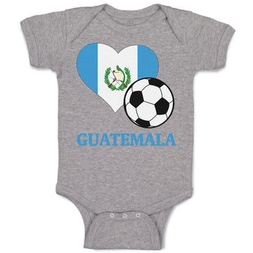 Baby Clothes Guatemalan Soccer Guatemala Football Baby Bodysuits Cotton