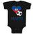 Baby Clothes Haitian Soccer Haiti Football Football Baby Bodysuits Cotton