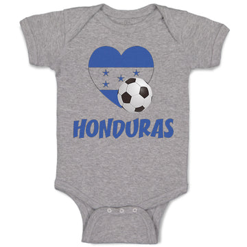 Baby Clothes Honduran Soccer Honduras Football Football Baby Bodysuits Cotton