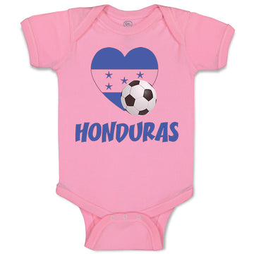 Baby Clothes Honduran Soccer Honduras Football Football Baby Bodysuits Cotton
