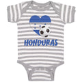 Baby Clothes Honduran Soccer Honduras Football Football Baby Bodysuits Cotton
