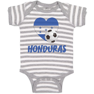 Baby Clothes Honduran Soccer Honduras Football Football Baby Bodysuits Cotton