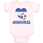 Baby Clothes Honduran Soccer Honduras Football Football Baby Bodysuits Cotton