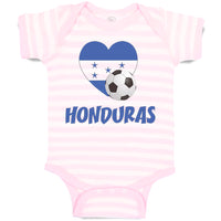 Baby Clothes Honduran Soccer Honduras Football Football Baby Bodysuits Cotton
