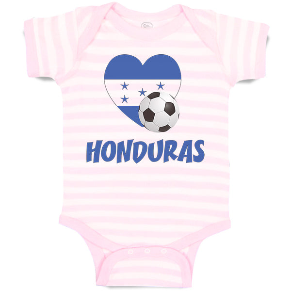 Baby Clothes Honduran Soccer Honduras Football Football Baby Bodysuits Cotton