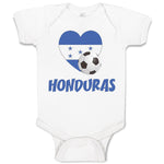 Baby Clothes Honduran Soccer Honduras Football Football Baby Bodysuits Cotton