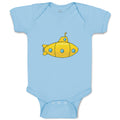 Baby Clothes Submarine Cars & Transportation Others Baby Bodysuits Cotton