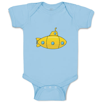 Baby Clothes Submarine Cars & Transportation Others Baby Bodysuits Cotton