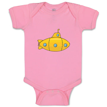 Baby Clothes Submarine Cars & Transportation Others Baby Bodysuits Cotton