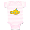 Baby Clothes Submarine Cars & Transportation Others Baby Bodysuits Cotton