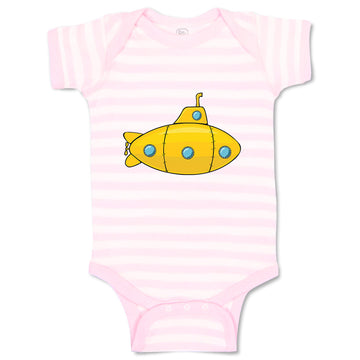 Baby Clothes Submarine Cars & Transportation Others Baby Bodysuits Cotton