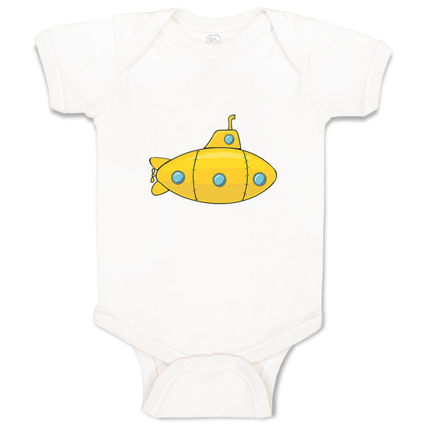 Baby Clothes Submarine Cars & Transportation Others Baby Bodysuits Cotton