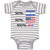 Baby Clothes 50% Nicaraguan + 50% Usa = 100% Me Baby Bodysuits Boy & Girl Cotton